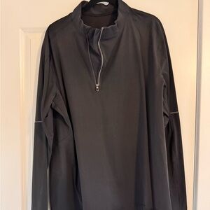 Lululemon Athletica Black Quarter-Zip Sweatshirt